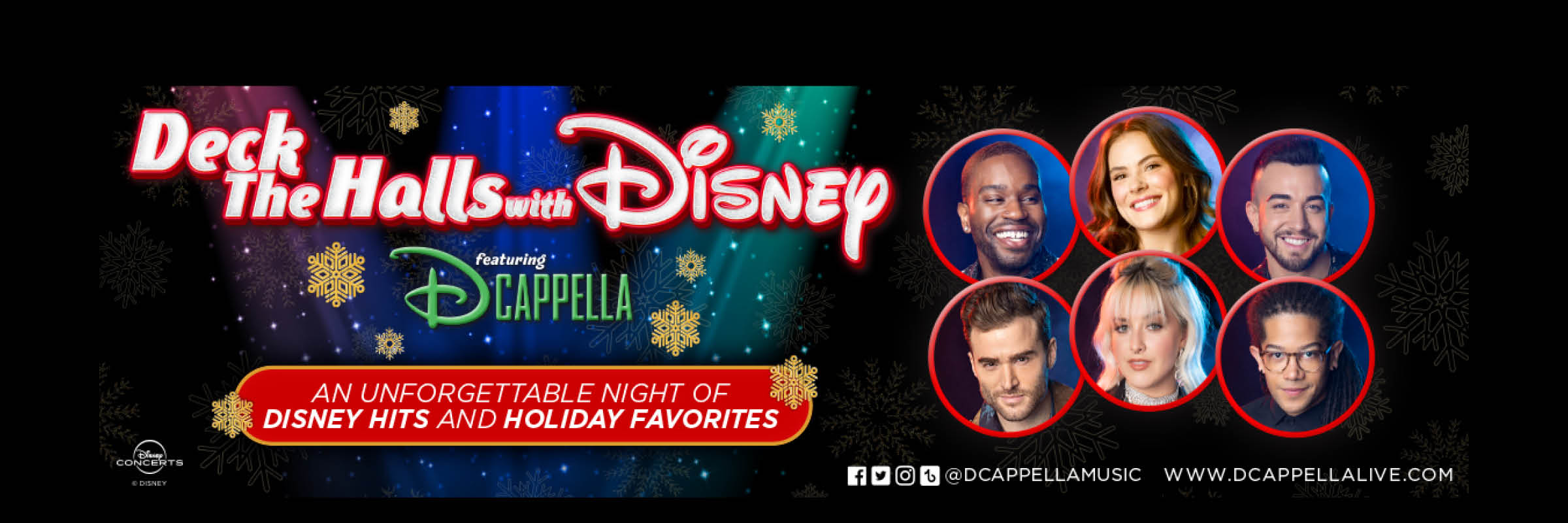 Deck the Halls with Disney featuring DCappella